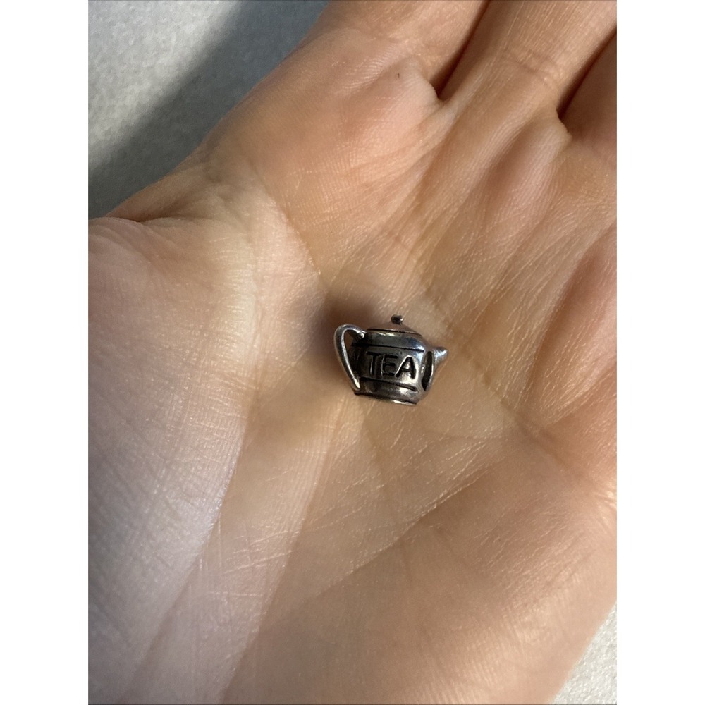 CHAMILIA STERLING SILVER 925‎ TEAPOT CHARM BEAD